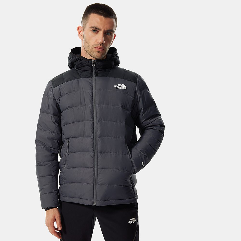 The North Face Insulated Jacket Mens Australia - The North Face La Paz Packable Grey (RUW-657043)